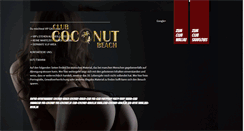 Desktop Screenshot of club-coconut-beach.de