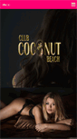 Mobile Screenshot of club-coconut-beach.de
